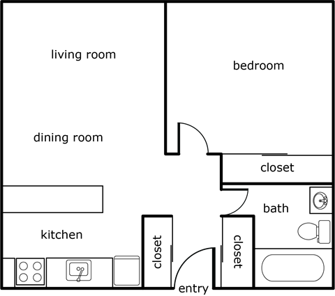 2248 NE 4th Street Studio-2 Beds Apartment for Rent - Photo Gallery 11